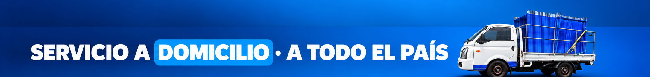 Servicio a domicilio a todo el país.
